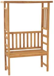vidaXL Tömör tíkfa pergolával 115 cm (316170)