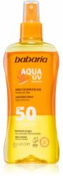 Babaria Sun Aqua UV napozó spray SPF 50 200 ml