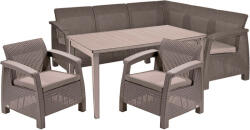 Keter Corfu Relax Duo Futura asztallal cappuccino 209265_227643_241727