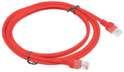 Lanberg PCU5-10CC-0200-R networking cable 2 m Cat5e U/UTP (UTP) Red (PCU5-10CC-0200-R) - vexio