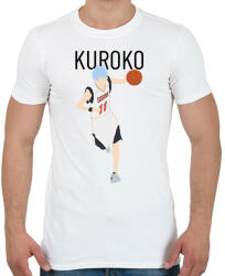 printfashion Kuroko no Basket - Kuroko - Férfi póló - Fehér (6568516)