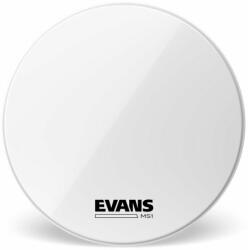 Evans BD22MS1W MS1 Marching Bass White 22" Feță pentru tobă de fanfară (BD22MS1W)