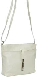maxmoda Bellini kisméretű, drapp színű, női bőr válltáska 20 x 17 cm (MM-2107-D)