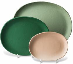Pols Potten - Dekoratív tányérok (3 db) - zöld Univerzális méret