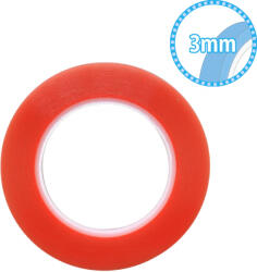 Red Tape Magic RED Tape - Kétoldalú Ragasztó Szalag - 3mm x 25m (Átlátszó)
