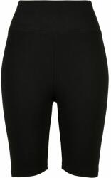 Build Your Brand Pantaloni scurți de ciclism cu talie înaltă pentru femei - Neagră | M (BY184-1000325372)