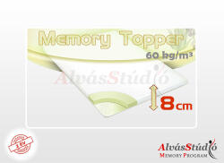 AlvásStúdió Memory fedőmatrac 8 cm 80x200 cm