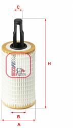 SOFIMA Filtru ulei SOFIMA S 5172 PE (S 5172 PE) - automobilus