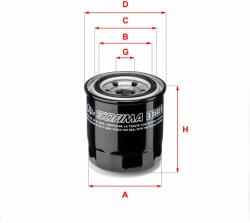 SOFIMA Filtru ulei SOFIMA S 3583 R (S 3583 R) - automobilus