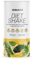 BioTechUSA Diet Shake - proteine dietetice din zer, cu fibre, calciu, crom, l-carnitină, extracte naturale și bromelaină - 720 grame