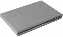 EUROFIRANY Nova1 pamut-szatén lepedő Acélszürke 220x210 cm