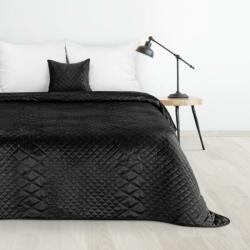 Eurofirany Luiz3 bársony ágytakaró Fekete 170x210 cm