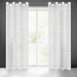 EUROFIRANY Astera fényáteresztő függöny Fehér 140x250 cm - homeandstyle