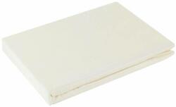 EUROFIRANY Nova1 pamut-szatén lepedő Krémszín 160x210 cm