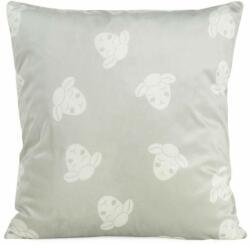 EUROFIRANY Kids bárány mintás bársony párnahuzat Ezüst/fehér 45x45 cm