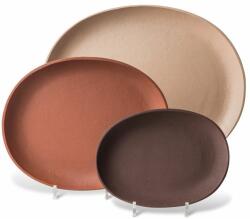 Pols Potten - Dekoratív tányérok (3 db) - barna Univerzális méret