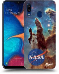 Picasee Husă transparentă din silicon pentru Samsung Galaxy A20e A202F - Eagle Nebula
