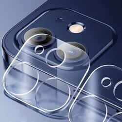 Picasee 3x sticlă securizată pentru lentilă cameră foto telefon mobil Apple iPhone 12 mini 2+1 gratis