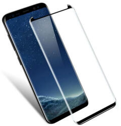 Picasee 3x Sticlă securizată curbată 3D pentru Samsung Galaxy S9 G960F - neagră - 2+1 gratis
