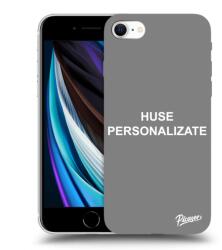 Picasee Husă neagră din silicon pentru Apple iPhone SE 2020 - Huse personalizate