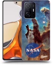 Picasee Husă neagră din silicon pentru Xiaomi 11T Pro - Eagle Nebula