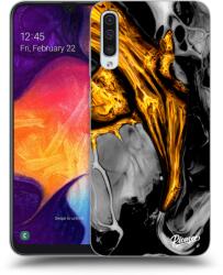 Picasee ULTIMATE CASE pentru Samsung Galaxy A50 A505F - Black Gold