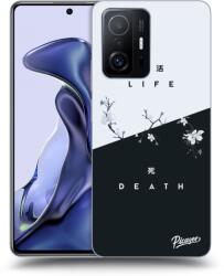 Picasee Husă neagră din silicon pentru Xiaomi 11T - Life - Death