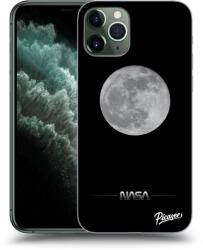 Picasee Husă transparentă din silicon pentru Apple iPhone 11 Pro Max - Moon Minimal