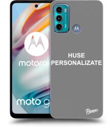 Picasee Husă neagră din silicon pentru Motorola Moto G60 - Huse personalizate