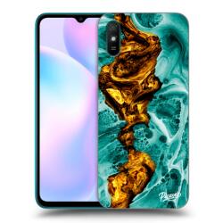 Picasee Husă transparentă din silicon pentru Xiaomi Redmi 9A - Goldsky