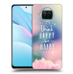 Picasee Husă neagră din silicon pentru Xiaomi Mi 10T Lite - Think happy be happy