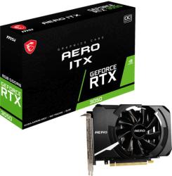 MSI GeForce RTX 3050 8GB OC GDDR6 128bit (RTX 3050 AERO ITX 8G OC) Videokártya
