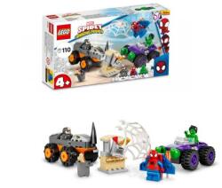 LEGO® Marvel Spidey and his Amazing Friends - Hulk vs Rhino Truck Showdown (10782)