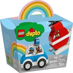 LEGO® DUPLO® - Fire Helicopter & Police Car (10957)
