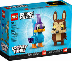 LEGO® BrickHeadz Road Runner & Wile E. Coyote (40559)