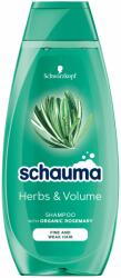 Schauma Herbs & Volume sampon vékonyszálú hajra 400 ml