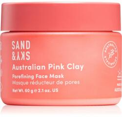 Sand & Sky Australian Pink Clay Porefining Face Mask mască detoxifiantă pentru pori dilatati 60 g Masca de fata