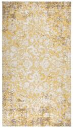 vidaXL Covor de exterior, galben, 115x170 cm, țesătură plată (317044) Patura