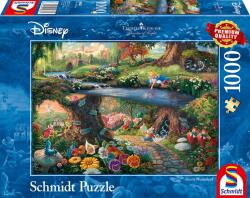 Schmidt Spiele Puzzle Schmidt din 1000 de piese - Alice in tara minunilor, Thomas Kincaid (59636) Puzzle