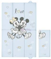 Ceba pelenkázó lap összehajtható 50x80 Mickey és Minnie - kék (mr195)