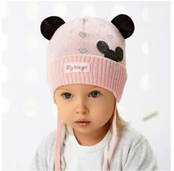 AJS Caciula pentru bebelusi 0-6 luni - AJS 44-016 roz (AJS44-016)