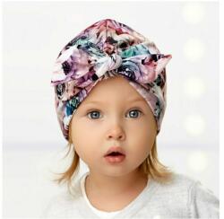 AJS Caciula dublata din bumbac pentru fetite 6 luni-7 ani - AJS 44-034 imprimeu floral (AJS44-034)