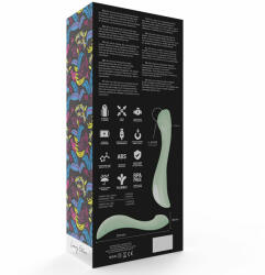 Mia Devon G-pont szilikon vibrátor - zöld