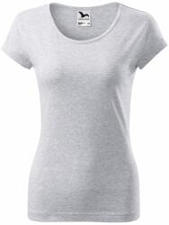 MALFINI Tricou damă Pure - Gri deschis prespălat | 2XL (1220317)