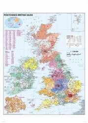 Stiefel Nagy-Britannia irányítószámos térképe