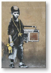 A kép vásznon 1 db Street ART - Banksy