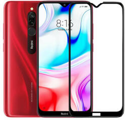 Picasee 3x 3D üvegfólia kerettel az alábbi mobiltelefonokra Xiaomi Redmi 8 - fekete - 2+1 ingyen