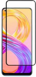 Picasee 3D üvegfólia kerettel az alábbi mobiltelefonokra Realme 8 Pro - fekete
