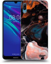 Picasee Fekete szilikon tok az alábbi mobiltelefonokra Huawei Y6 2019 - Cream