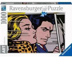 Ravensburger 1000 db-os puzzle - Art Collection - Roy Lichtenstein - Az autóban (17179) (17179)